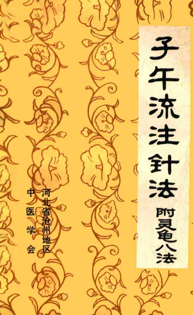 子午流注针法  附灵龟八法